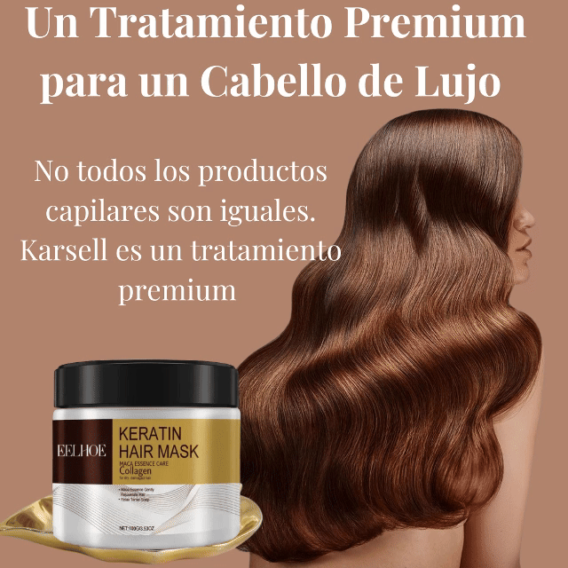 EELHOE mascarilla para el cabello con queratina y colágeno, reparación hidratante profunda