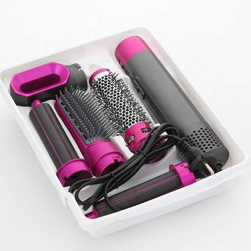 5-en-1 Cepillo Secador Moldeador De Pelo