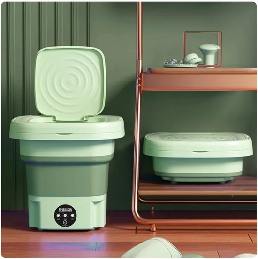 Lavadora Plegable 4,5L • Pequeña • Potente • Portátil
