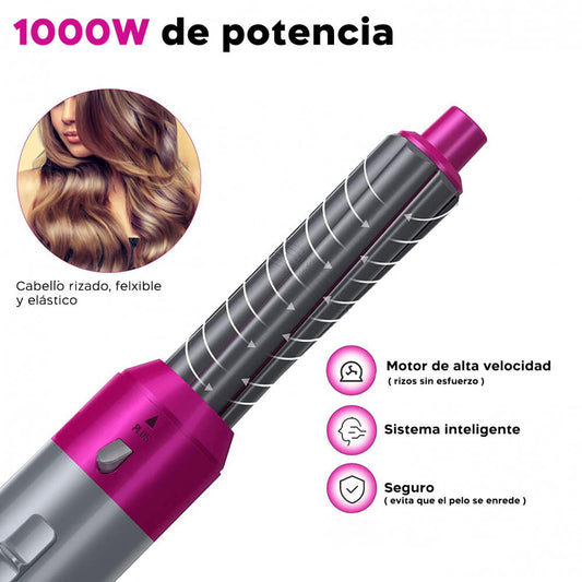 5-en-1 Cepillo Secador Moldeador De Pelo